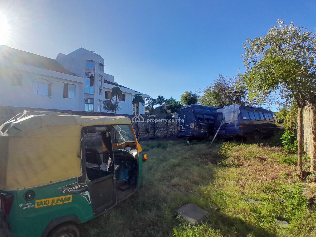 Prime Plot Residential -- Shanzu, Mombasa, Near Palm Springs Apartment, Shanzu, Mombasa, Mixed-use Land for Sale