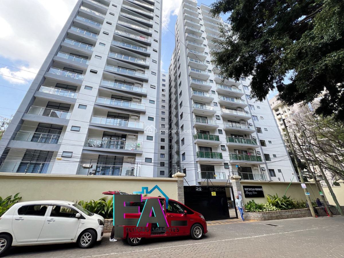 Newly Done 2 Bedroom Plus Dsq, Riverside Drive, Westlands, Nairobi, Apartment for Rent
