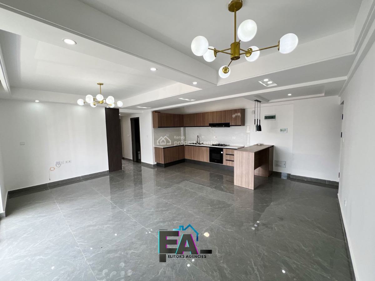 Newly Done 2 Bedroom Plus Dsq, Riverside Drive, Westlands, Nairobi, Apartment for Rent