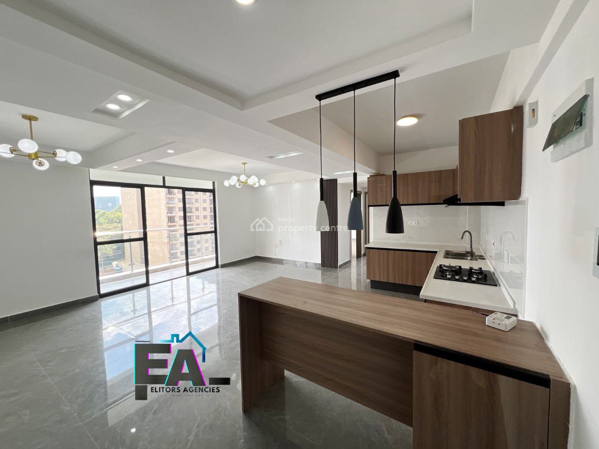 Newly Done 2 Bedroom Plus Dsq, Riverside Drive, Westlands, Nairobi, Apartment for Rent