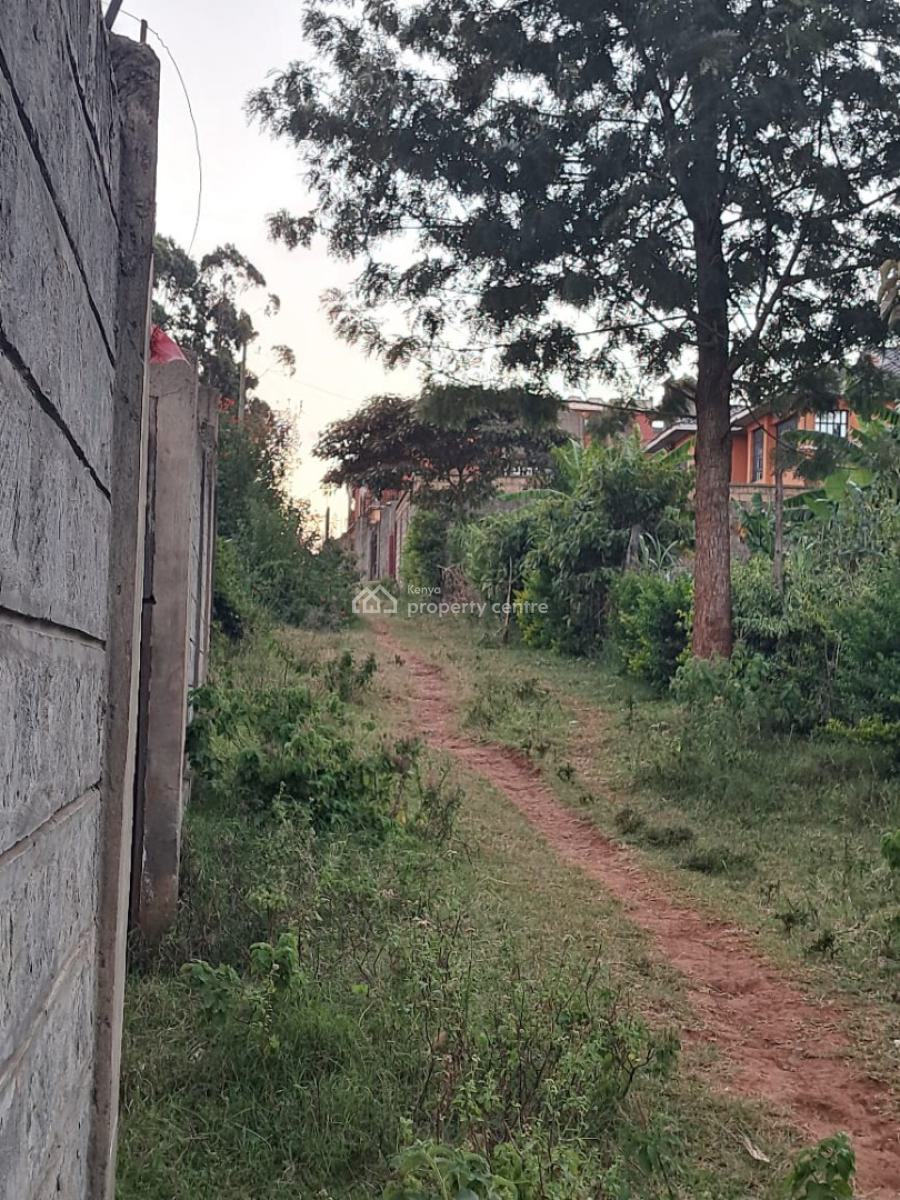 Plot Enclosed in a Perimeter Wall Thogoto, Thogoto, Kikuyu, Kiambu, Land for Sale