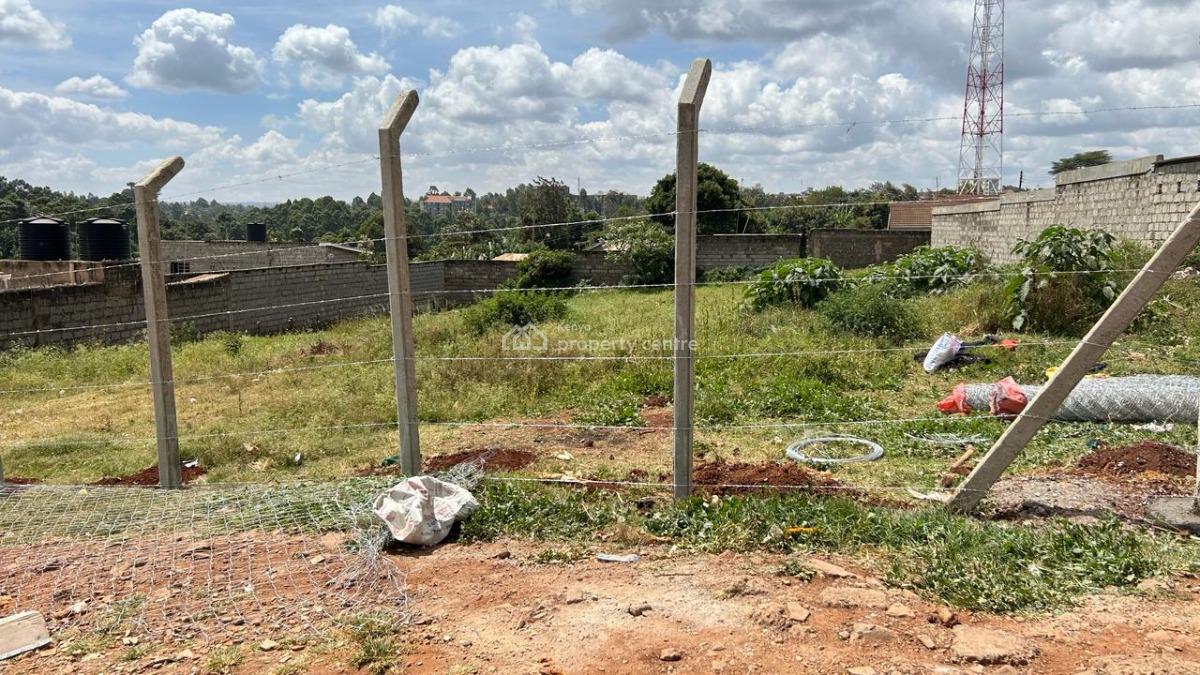 Plot Enclosed with a Fence in Ruiru, Kiambaa Ruiru, Ruiru, Kiambu, Land for Sale