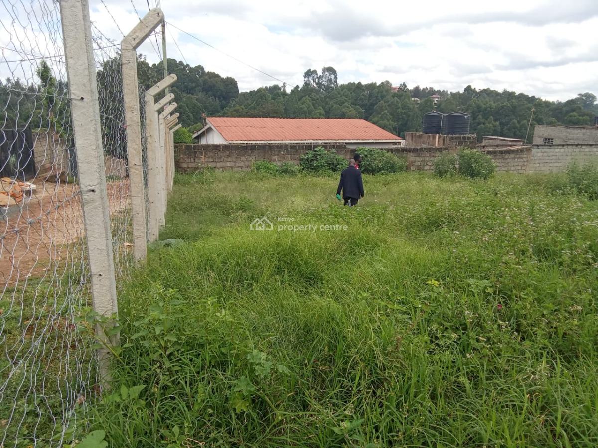 Plot Enclosed with a Fence in Ruiru, Kiambaa Ruiru, Ruiru, Kiambu, Land for Sale