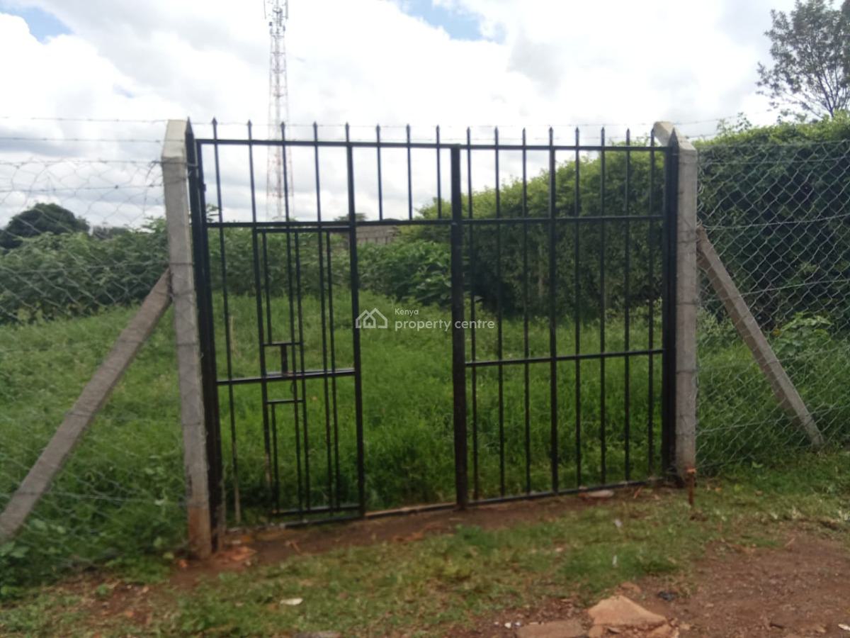 Plot Enclosed with a Fence in Ruiru, Kiambaa Ruiru, Ruiru, Kiambu, Land for Sale