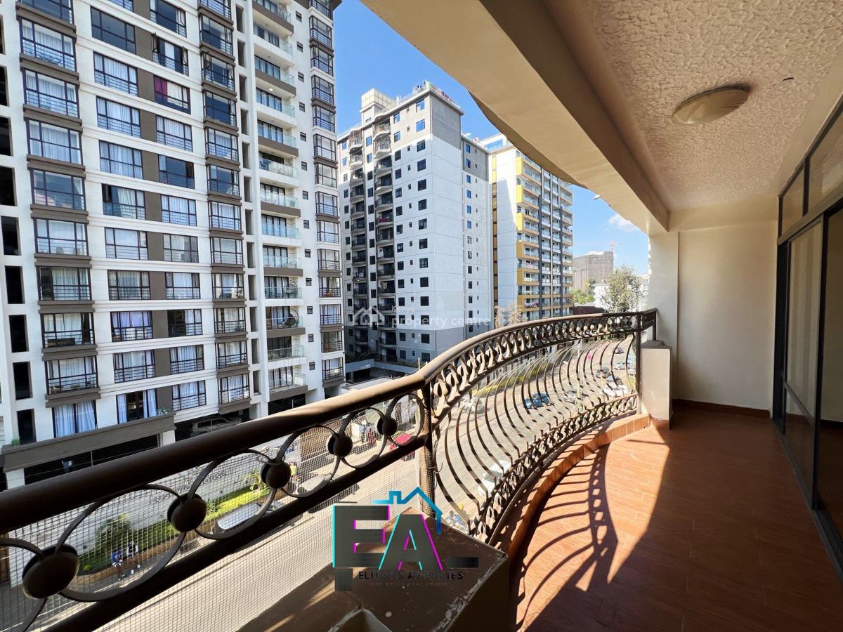 Spacious 3 Bedroom 2 Ensuite (3 Bathrooms), Othaya Road, Kileleshwa, Nairobi, Apartment for Rent