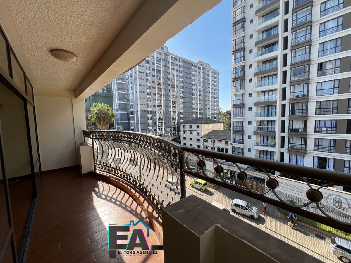 Spacious 3 Bedroom 2 Ensuite (3 Bathrooms), Othaya Road, Kileleshwa, Nairobi, Apartment for Rent