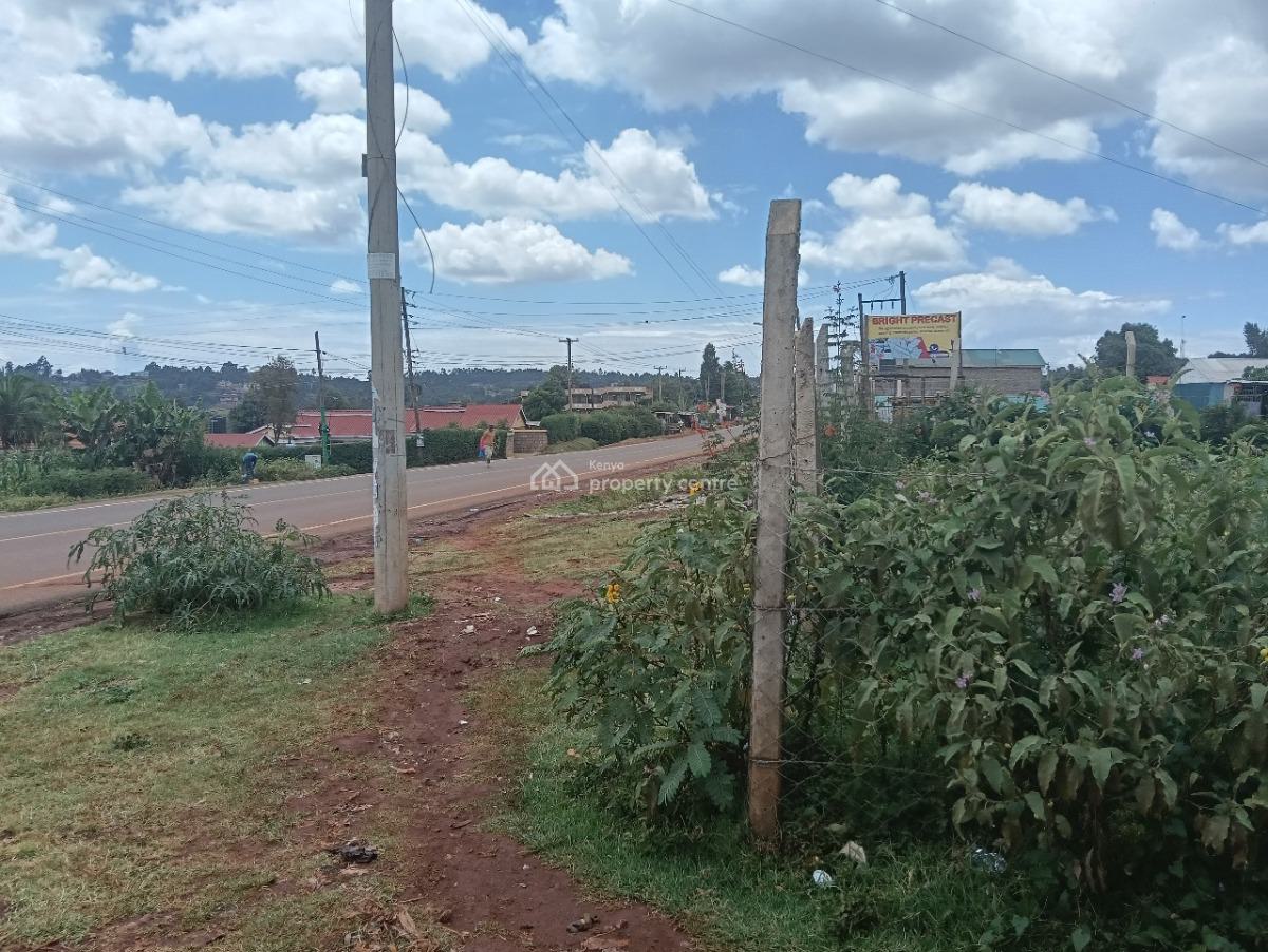 Land in Kikuyu Kiambu, Thogoto-gikambura-mutarakwa Rd, Kikuyu, Kiambu, Land for Sale