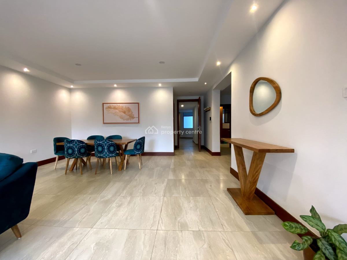 Luxury Furnished 3 Bedroom Apartment in Westlands, Off Rhapta Road, Westlands, Nairobi, Apartment for Rent