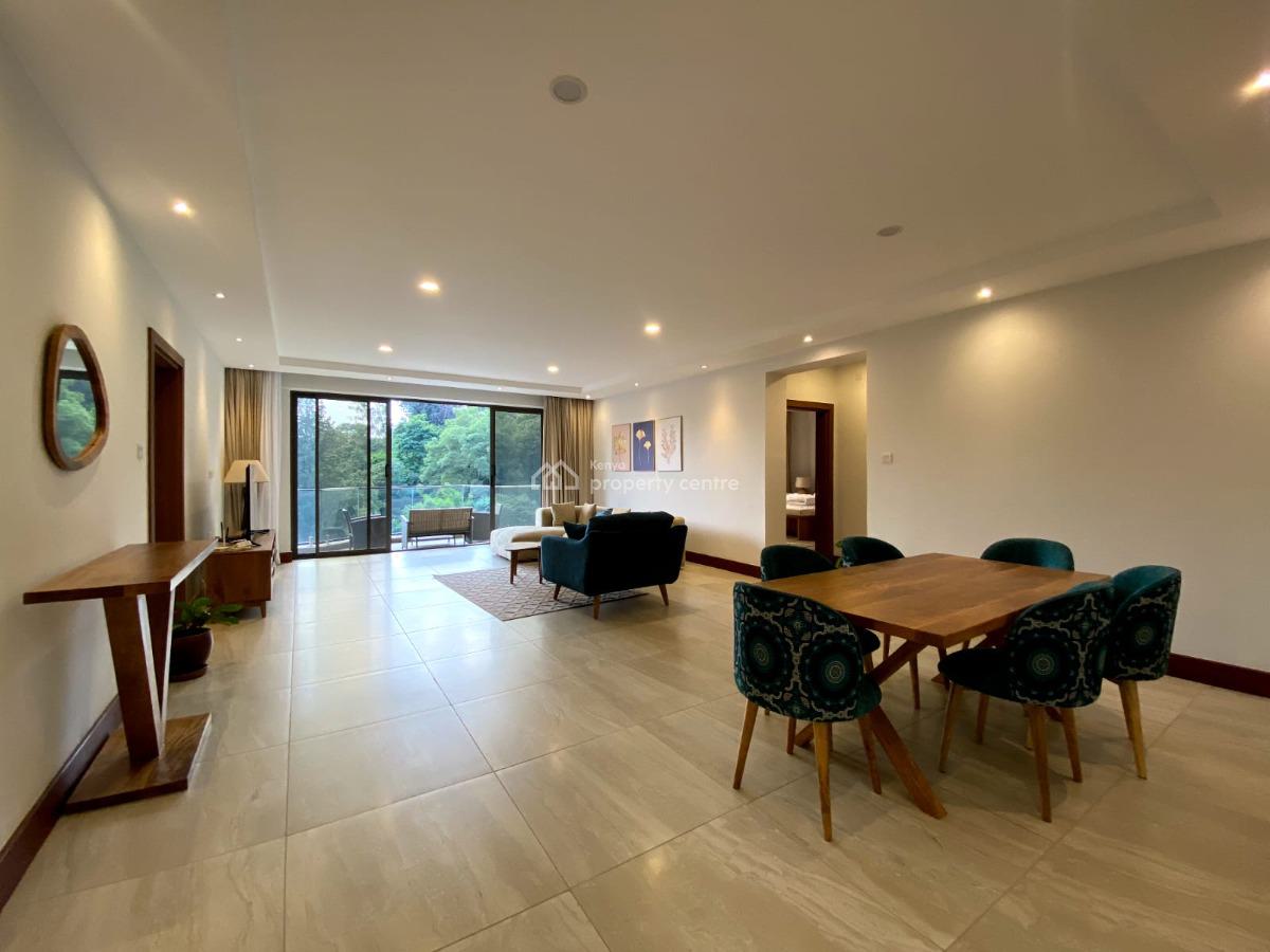 Luxury Furnished 3 Bedroom Apartment in Westlands, Off Rhapta Road, Westlands, Nairobi, Apartment for Rent