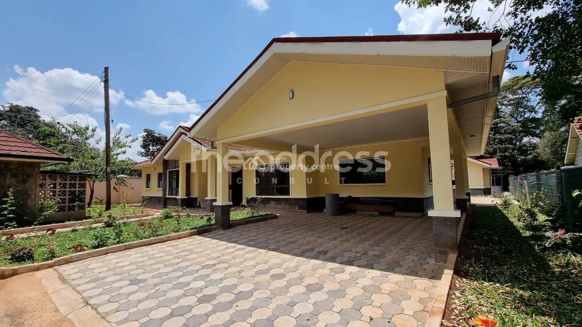 4 Bedroom Bungalow, Karen, Karen, Nairobi, Townhouse for Rent