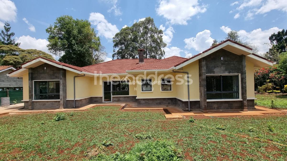 4 Bedroom Bungalow, Karen, Karen, Nairobi, Townhouse for Rent