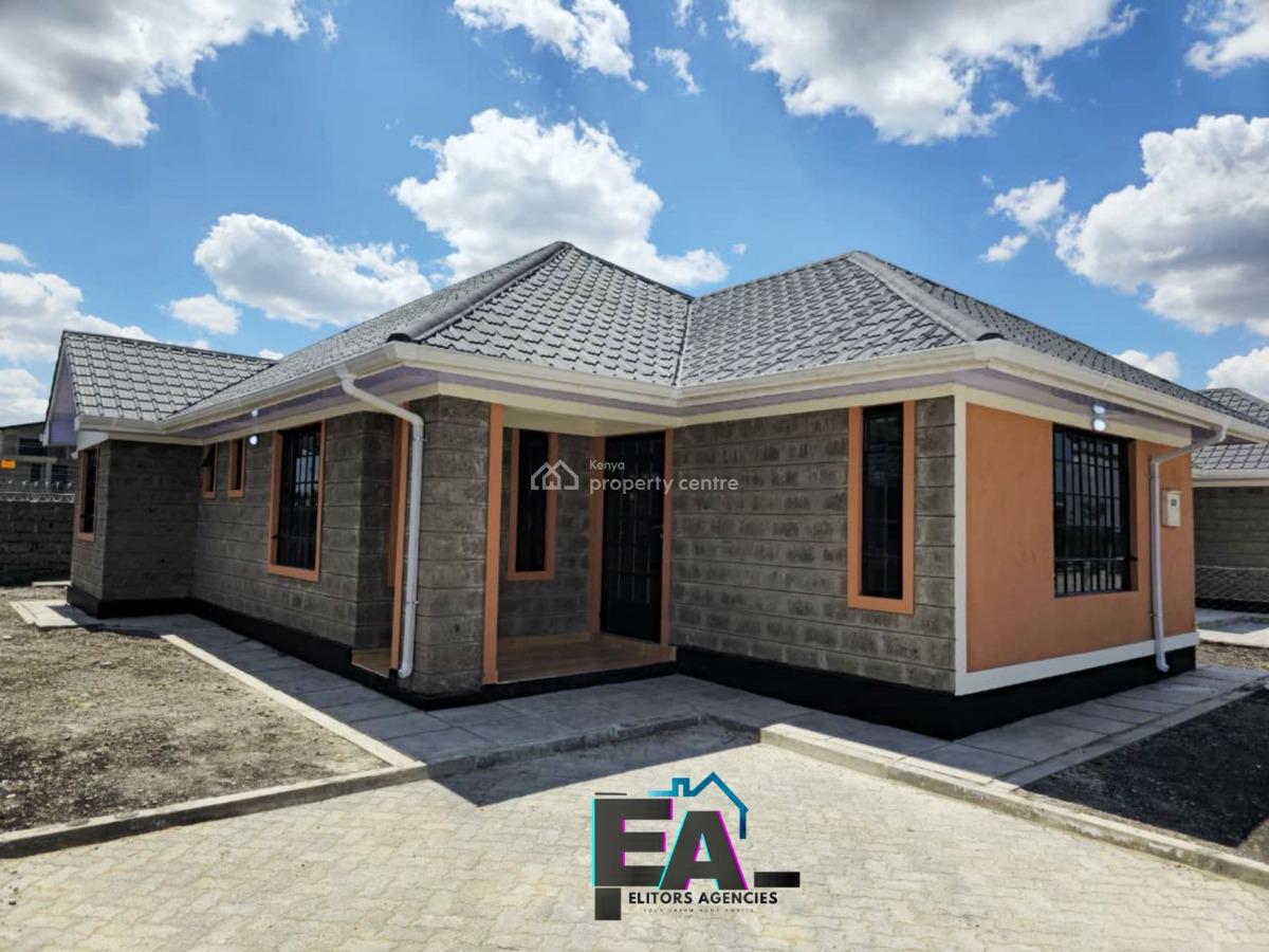 Ready for Occupation 3 Bedroom Bungalow All Ensuite Plus Dsq, Katani Road, Syokimau/mulolongo, Machakos, Detached Bungalow for Sale