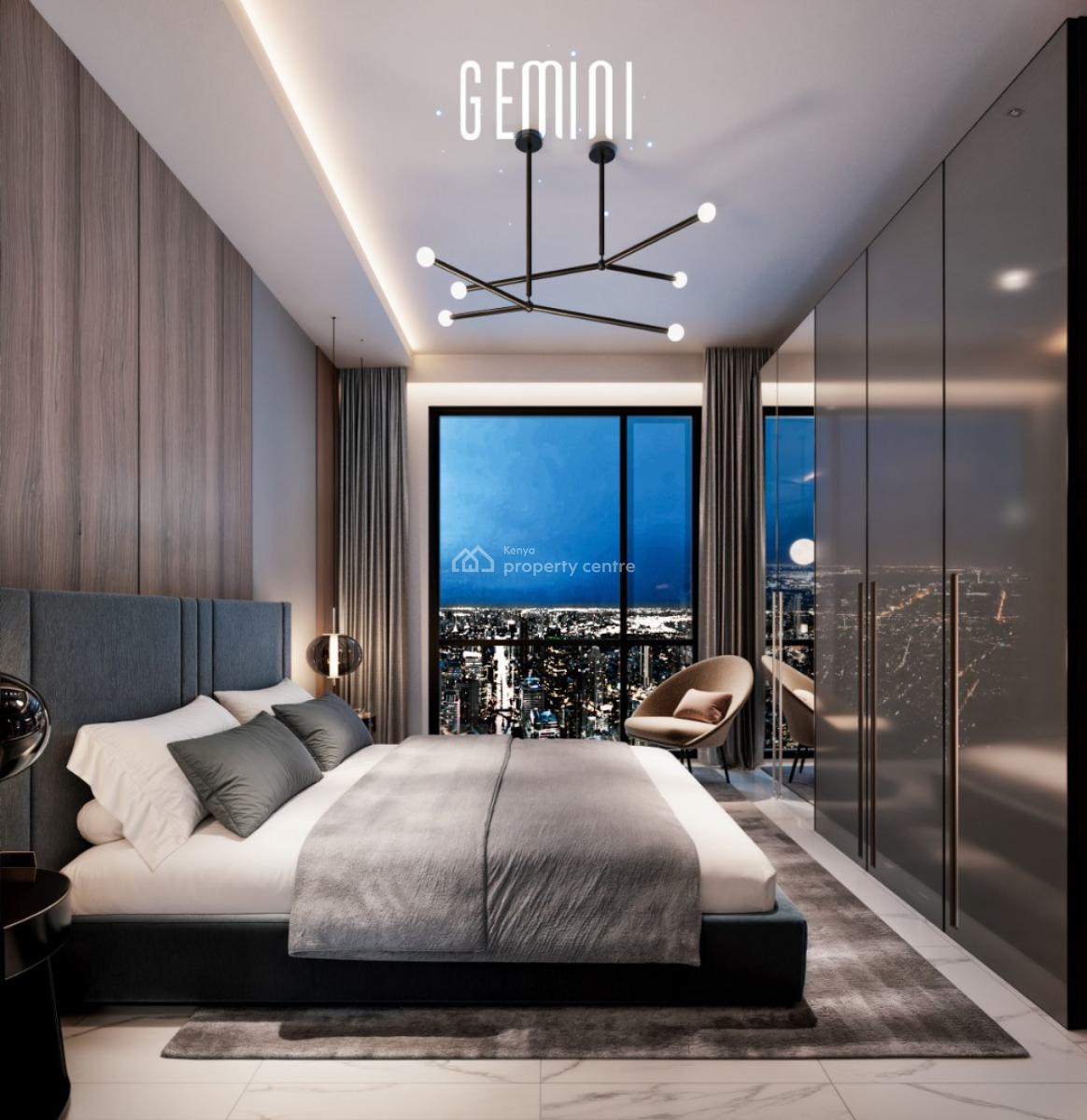 2 Bedroom Luxury Apartment  at Gemini Residences, Westlands, Westlands, Westlands, Nairobi, Apartment for Sale