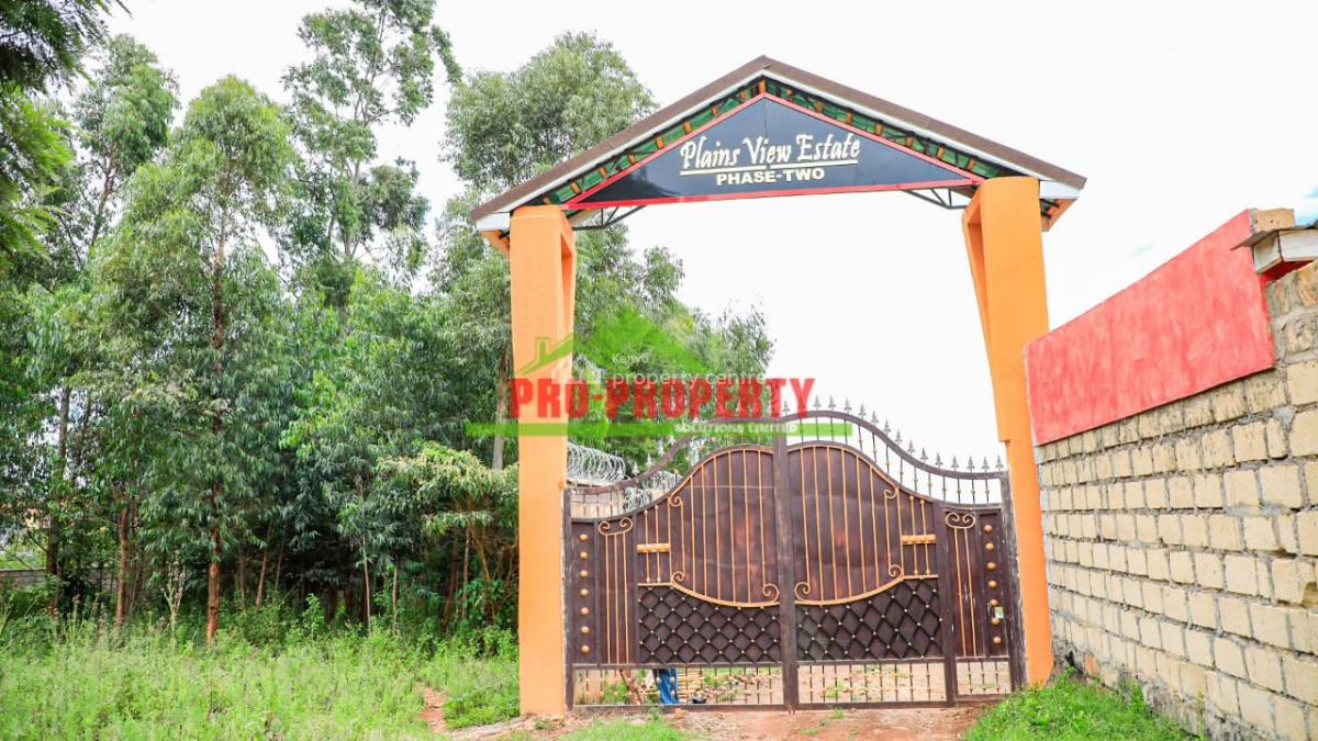 Prime Residential Plots, Thogoto,mutarakwa, Kikuyu, Kiambu, Land for Sale
