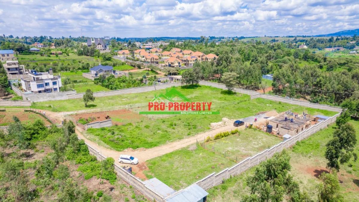 Prime Residential Plots, Thogoto,mutarakwa, Kikuyu, Kiambu, Land for Sale