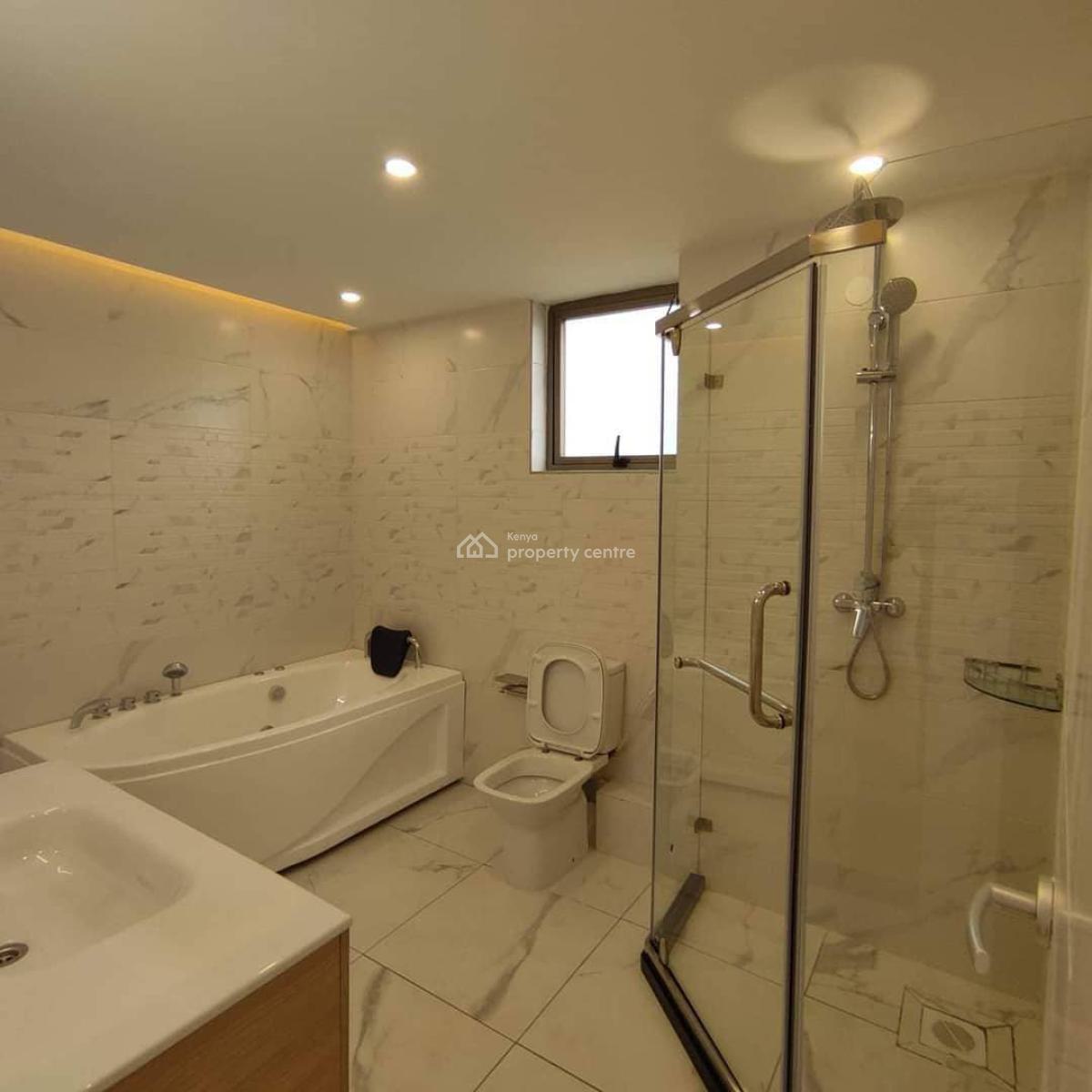 an Excellent Spacious 4 Bedroom All Ensuite Plus Dsq, Kileleshwa, Nairobi, Apartment for Rent