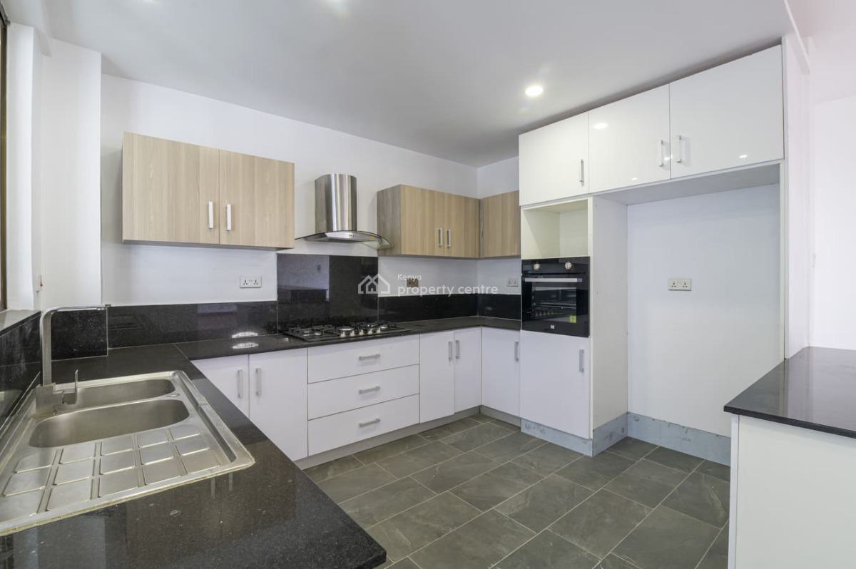 a Magnificent Unfurnished 4 Bedroom All Ensuite Plus Dsq, Kileleshwa, Nairobi, Apartment for Rent