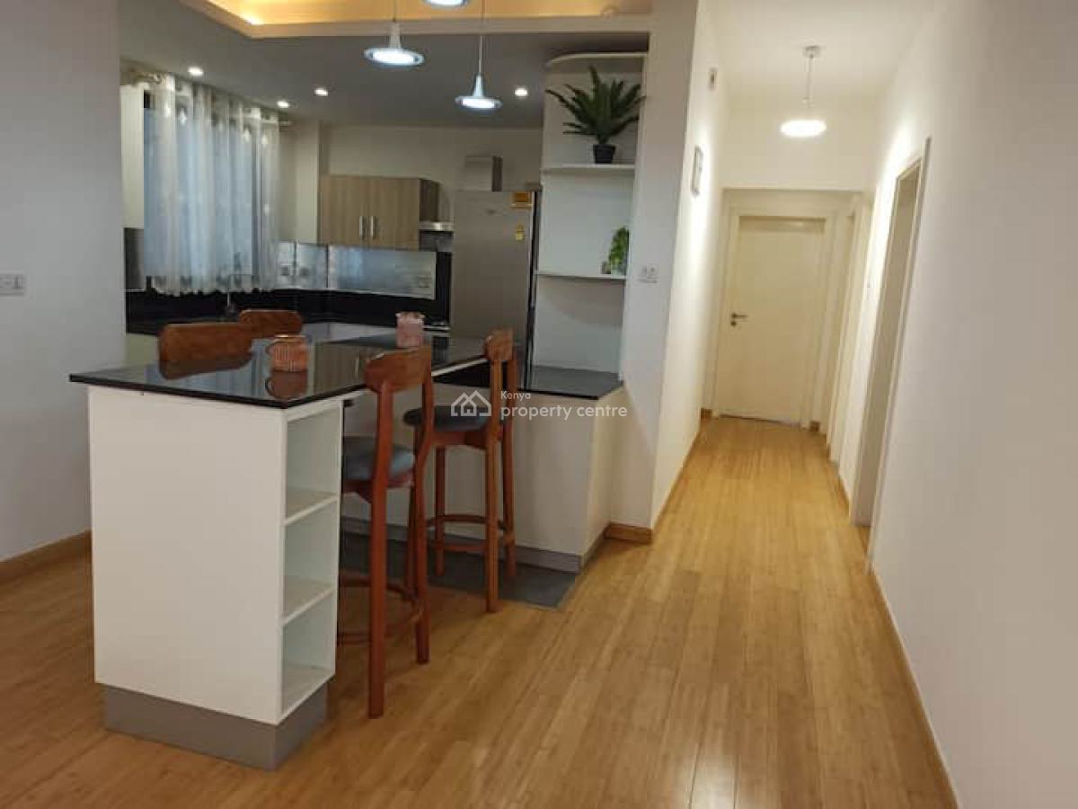 a Modern Spacious  Unfurnished 3 Bedroom All Ensuite Plus Dsq, Kileleshwa, Nairobi, Apartment for Rent