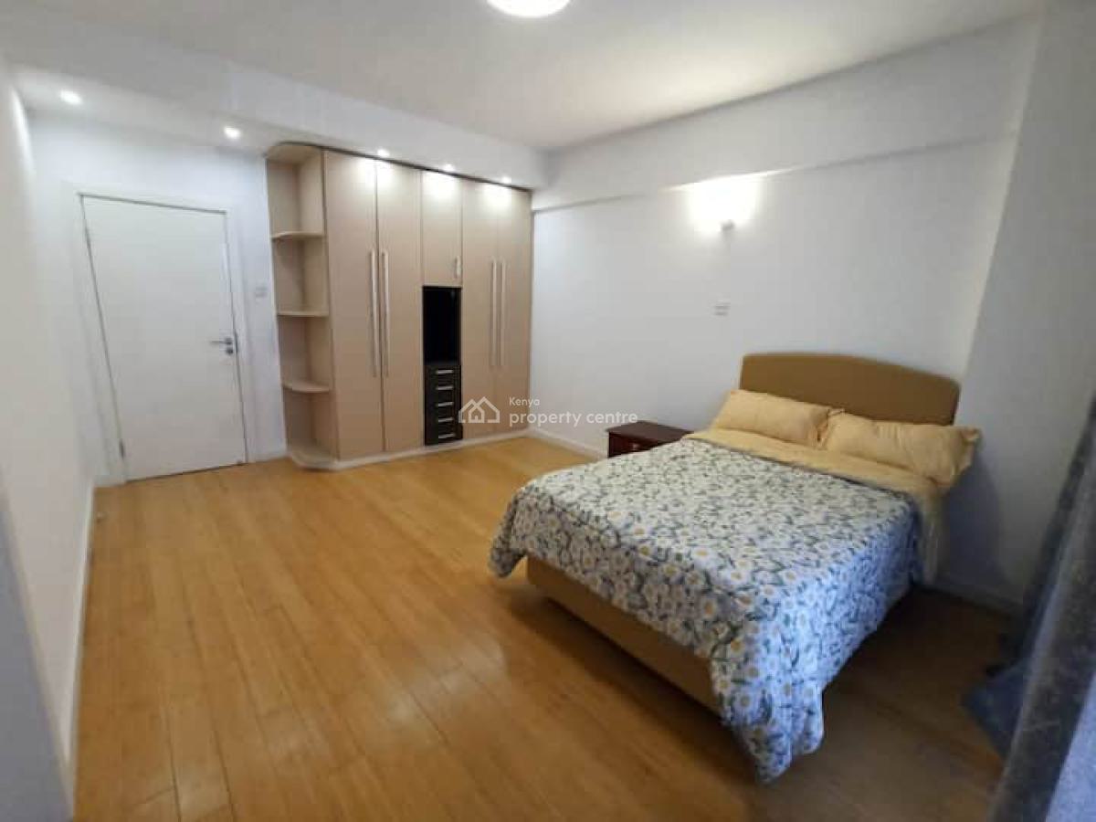 a Modern Spacious  Unfurnished 3 Bedroom All Ensuite Plus Dsq, Kileleshwa, Nairobi, Apartment for Rent