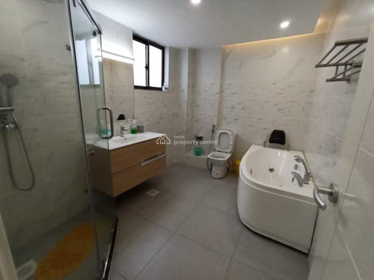 a Modern Spacious  Unfurnished 3 Bedroom All Ensuite Plus Dsq, Kileleshwa, Nairobi, Apartment for Rent