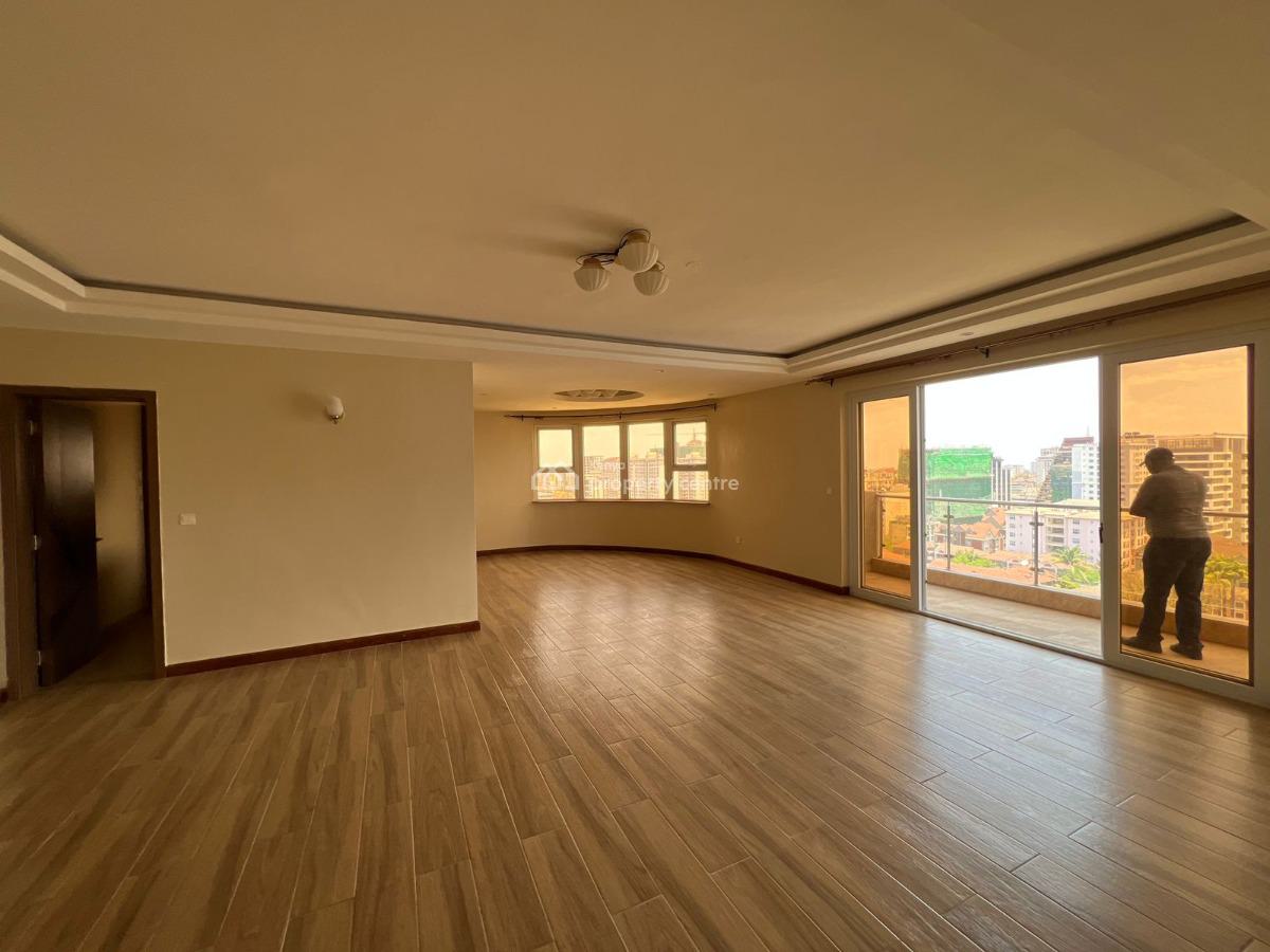 Elegant 3 Bedroom All Ensuite Plus Dsq, Menelik Road, Kilimani, Nairobi, Apartment for Rent