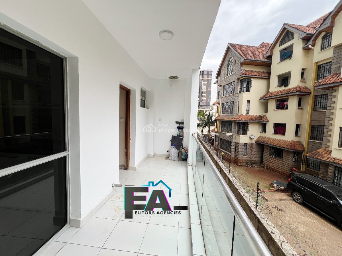 Spacious 3 Bedroom All Ensuite Plus Dsq, Chania Avenue, Kilimani, Nairobi, Apartment for Rent