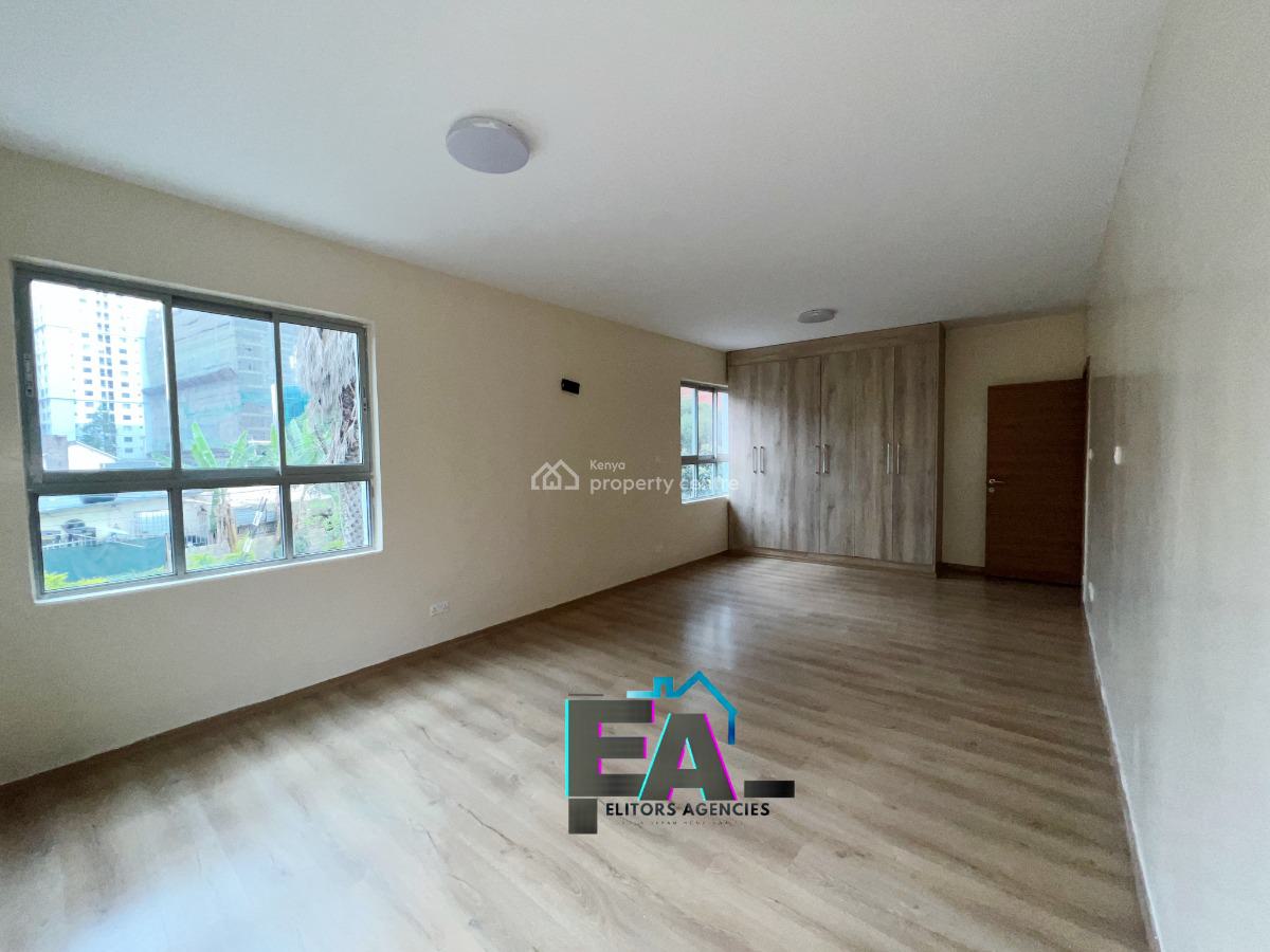 Spacious 3 Bedroom All Ensuite Plus Dsq, Chania Avenue, Kilimani, Nairobi, Apartment for Rent