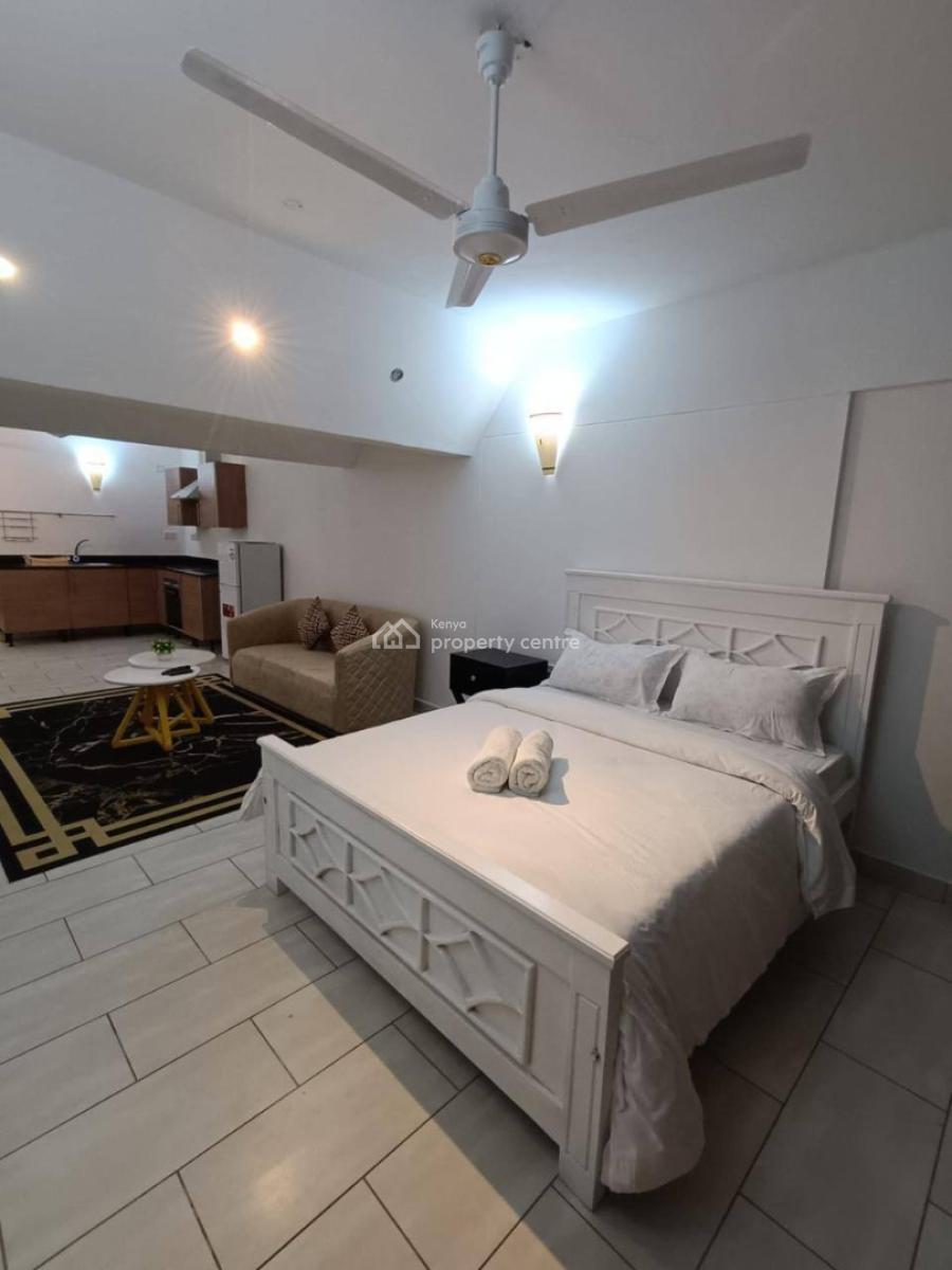 Fully Furnished Beach Studio Apartment for Airbnb in Diani,diani Beach, Diani Beach, Ukunda, Kwale, Apartment Short Let