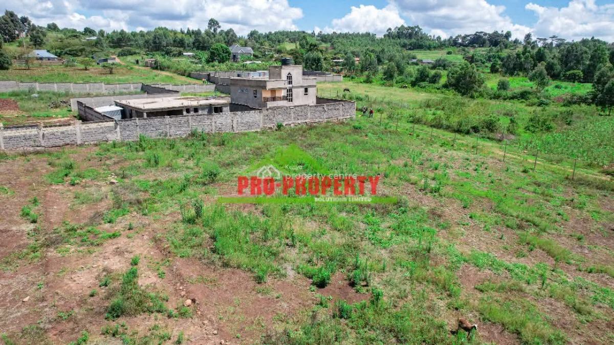 Prime Residential Land, Kamangu, Kikuyu, Kiambu, Residential Land for Sale
