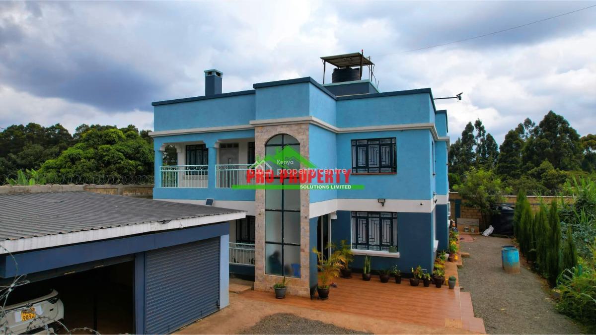 4-bedroom Flat-roof Maisonette, Gikambura, Kikuyu, Kiambu, House for Sale