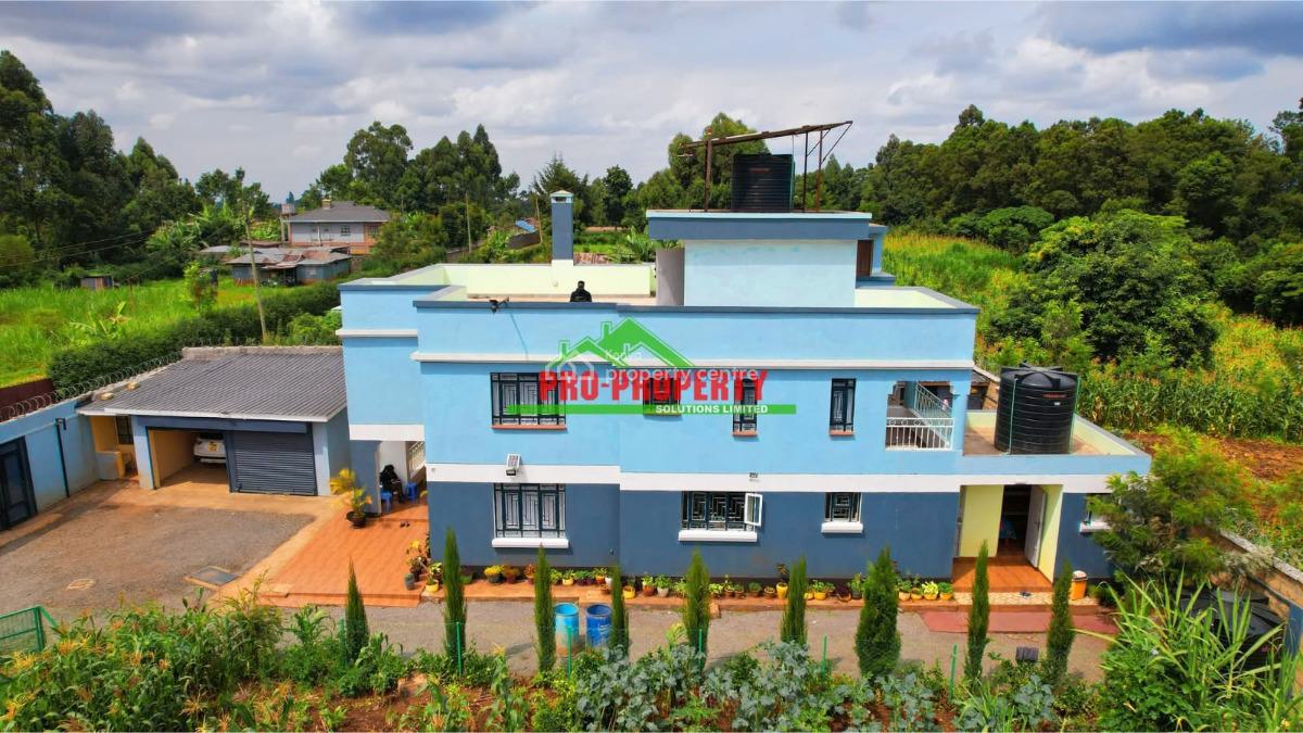 4-bedroom Flat-roof Maisonette, Gikambura, Kikuyu, Kiambu, House for Sale