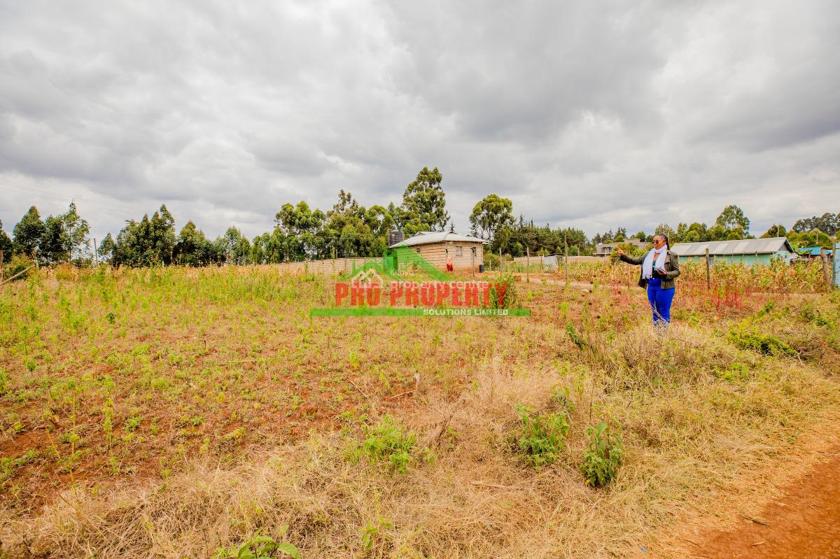 Prime 50x100 Plot in a Peaceful, Well-developed Neighborhood, Kikuyu, Ngamba, Kikuyu, Kiambu, Residential Land for Sale