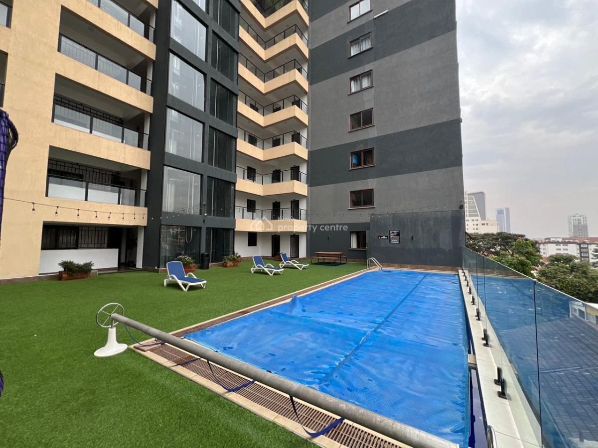 Spacious 3 Bedroom All Ensuite with Heated Swimming Pool, Raphta Road, Westlands, Nairobi, Apartment for Rent