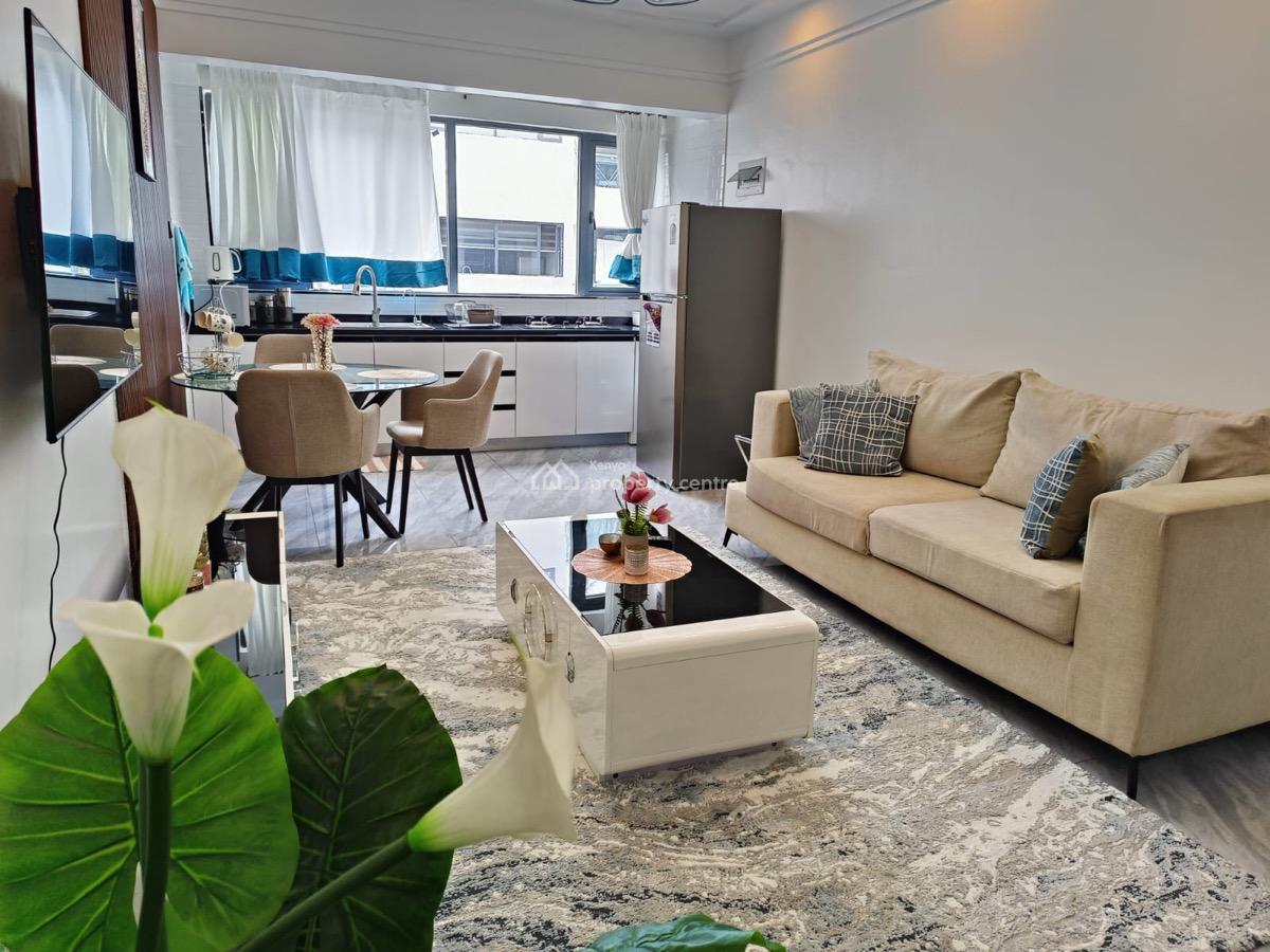 Fully Furnished and Serviced 1 Bedroom Apartment Available, Kilimani, Nairobi, Apartment for Rent