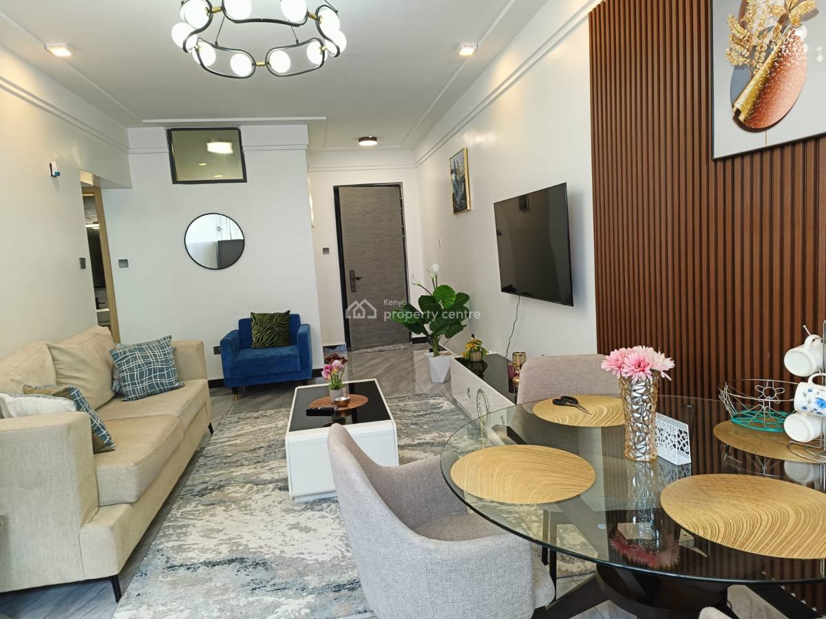 Fully Furnished and Serviced 1 Bedroom Apartment Available, Kilimani, Nairobi, Apartment for Rent