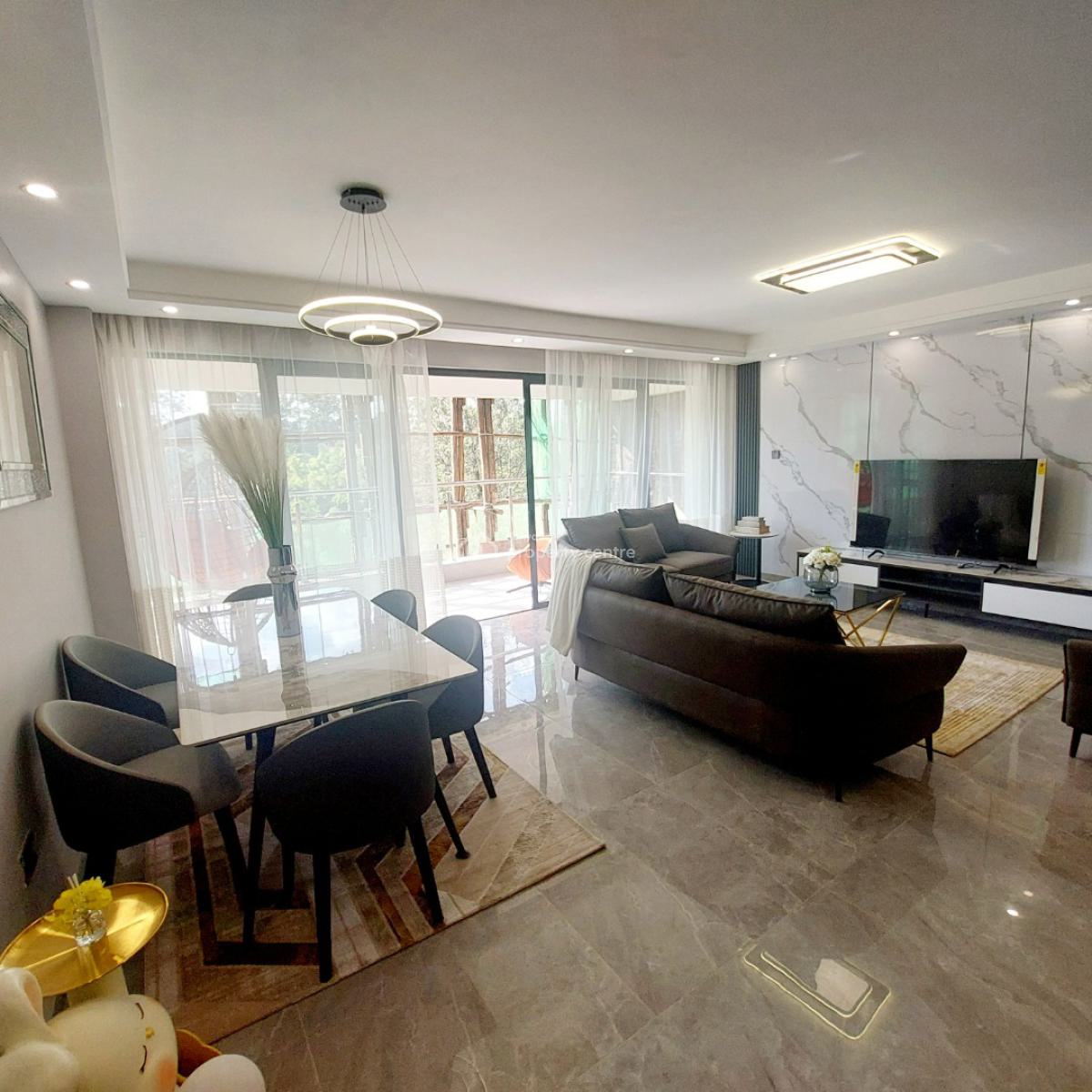 Luxurious Three Bedroom Plus Dsq Apartments, Nyeri Road, Kileleshwa, Nairobi, Apartment for Sale
