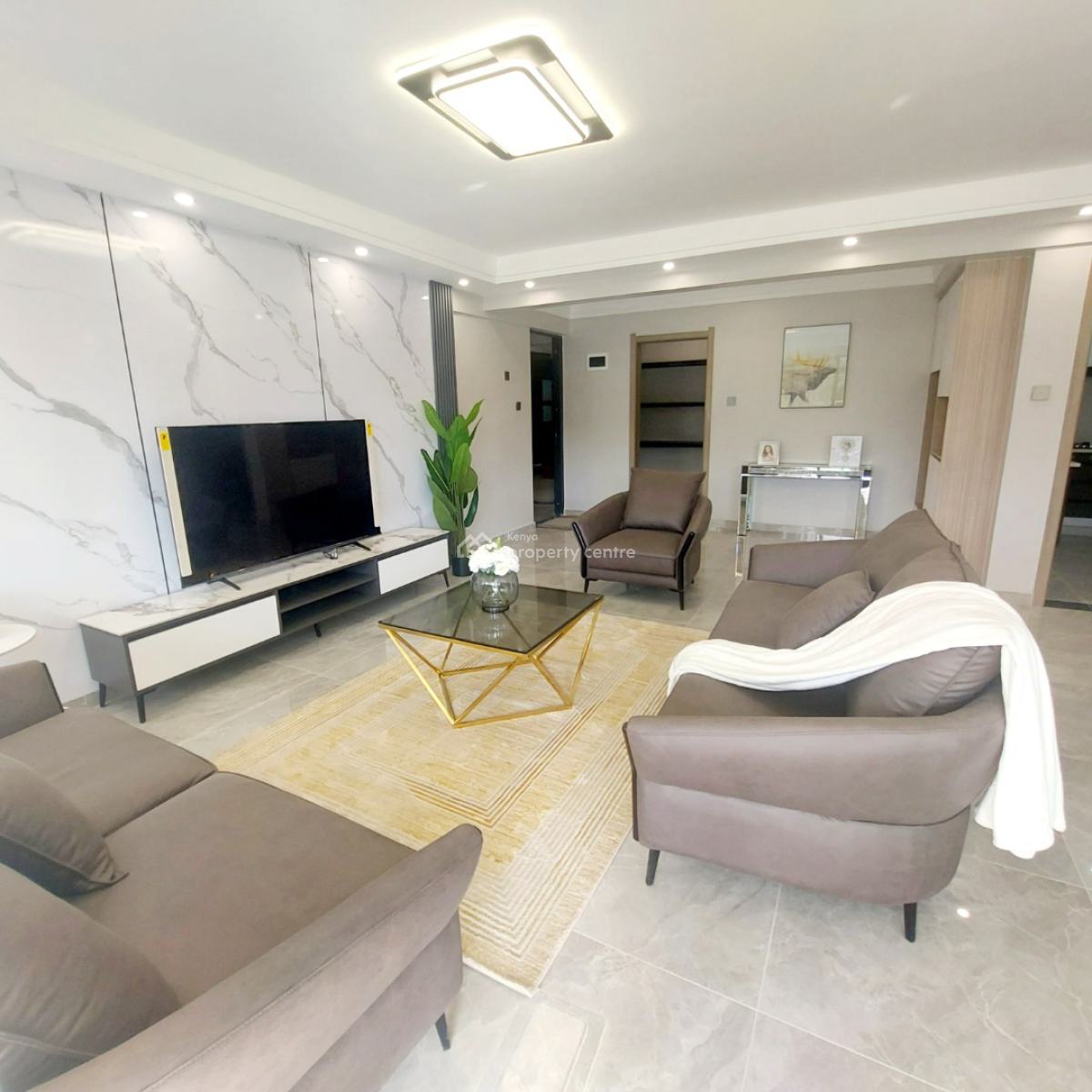 Luxurious Three Bedroom Plus Dsq Apartments, Nyeri Road, Kileleshwa, Nairobi, Apartment for Sale