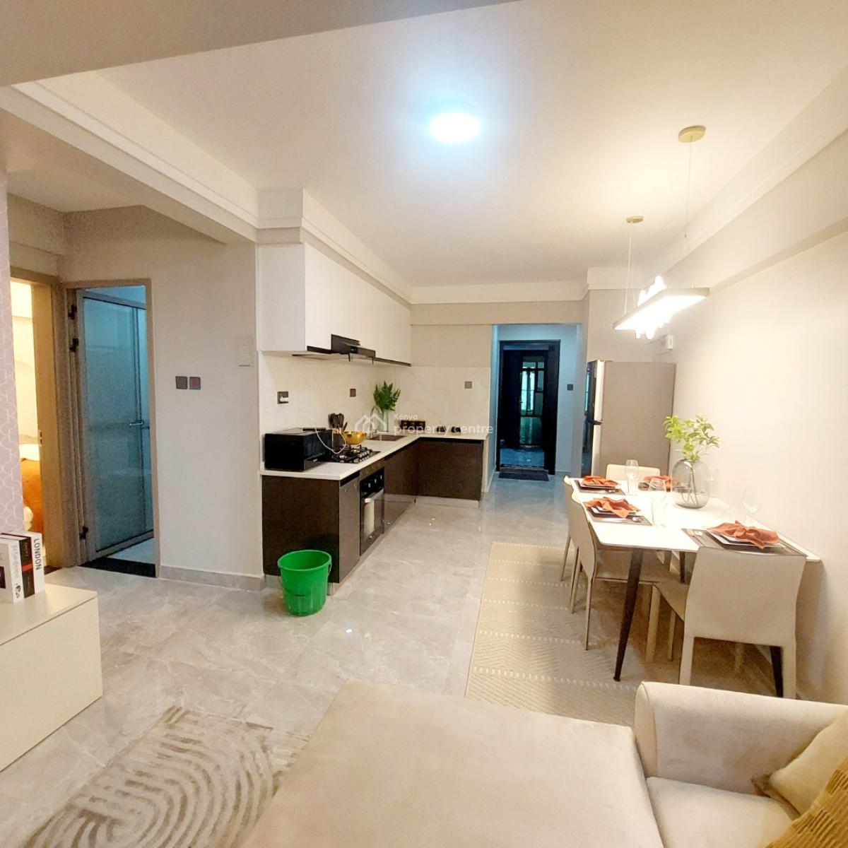 One Bedroom Plus Study Room Apartments, Kindaruma Road, Kilimani, Nairobi, Apartment for Sale