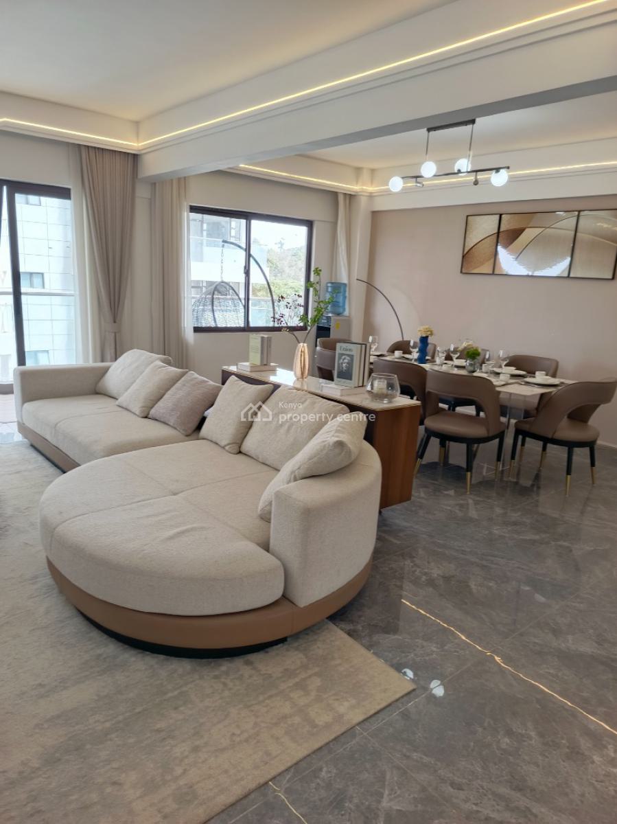 an Amazing Spacious Unfurnished 4 Bedroom All Ensuite +dsq, Kileleshwa, Nairobi, Apartment for Rent