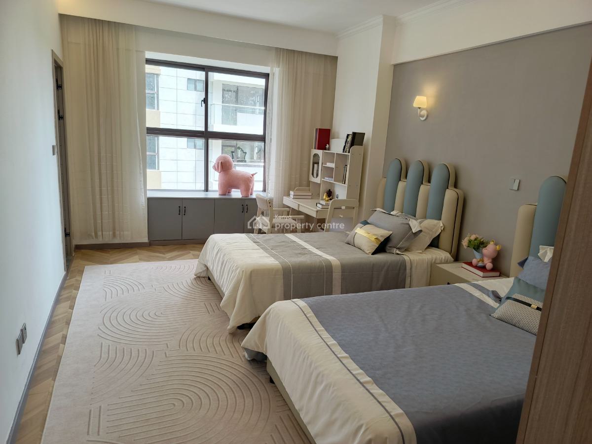 an Amazing Spacious Unfurnished 4 Bedroom All Ensuite +dsq, Kileleshwa, Nairobi, Apartment for Rent