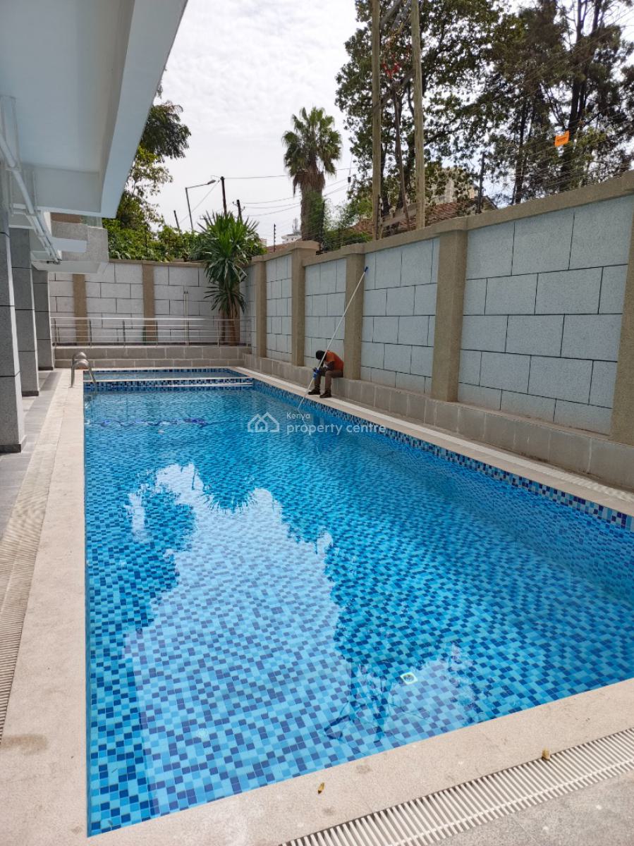 an Amazing Spacious Unfurnished 4 Bedroom All Ensuite +dsq, Kileleshwa, Nairobi, Apartment for Rent