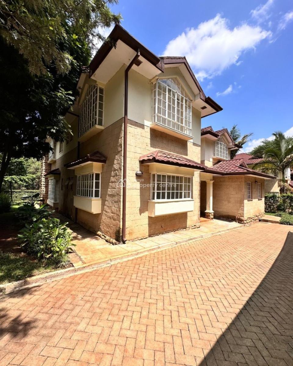 Elegant 5-bedroom Secure Gated Community with Modern Amenities, Near The Hub Karen, Karen, Nairobi, Townhouse for Rent