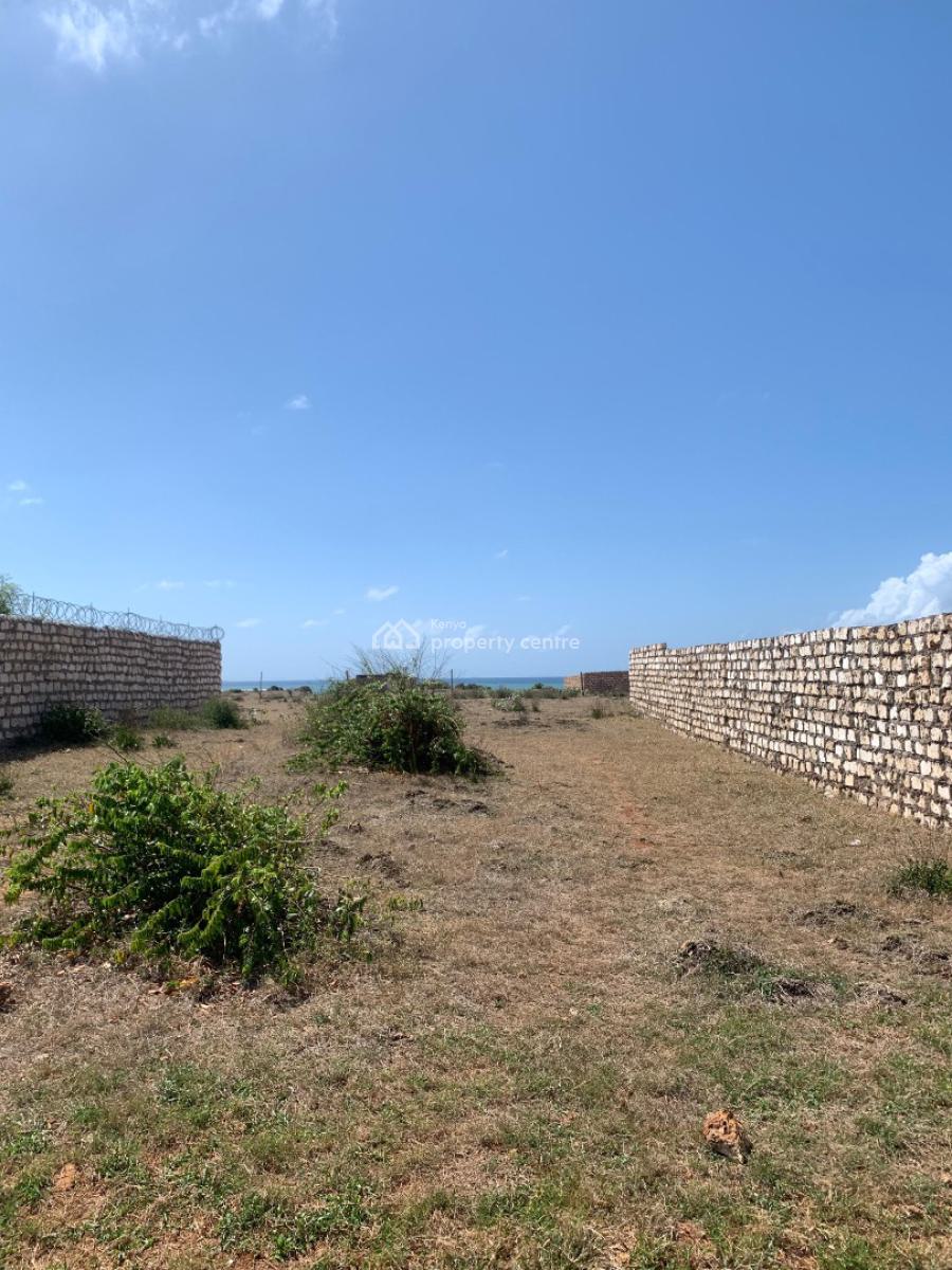 Prime Beachfront Plots in Mtwapa, Maweni Beach, Mtwapa, Mtwapa, Kilifi, Land for Sale