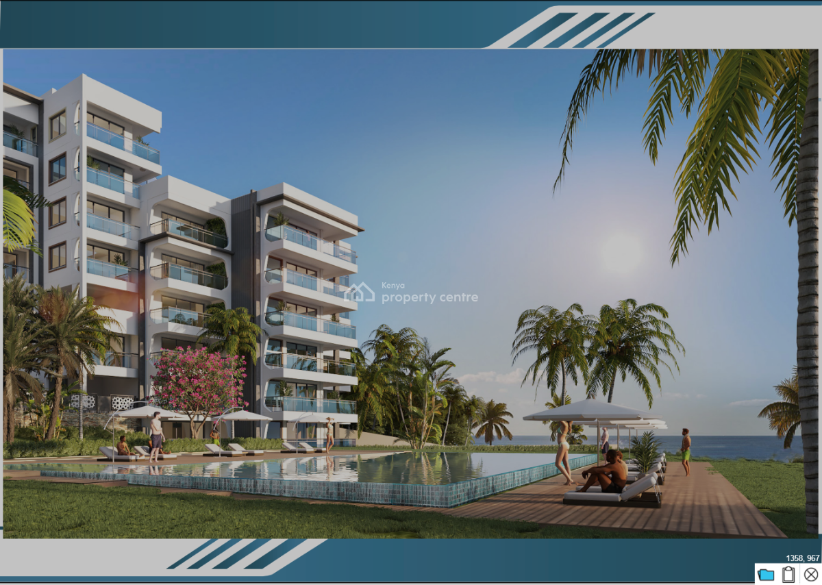 3 Bedroom All Ensuite  with Paranimic Seaviews with Dsq, Nyali, Nyali, Mombasa, Apartment for Sale