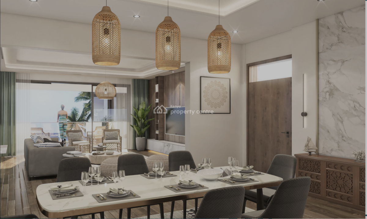 3 Bedroom All Ensuite  with Paranimic Seaviews with Dsq, Nyali, Nyali, Mombasa, Apartment for Sale