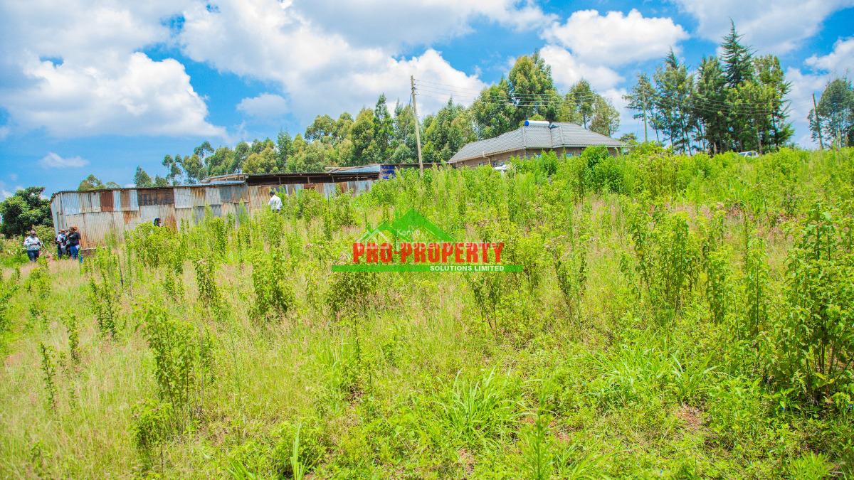 Ready-to-build Plot in a Quiet, Developed Neighborhood, Ngamba, Kikuyu, Kikuyu, Kiambu, Residential Land for Sale