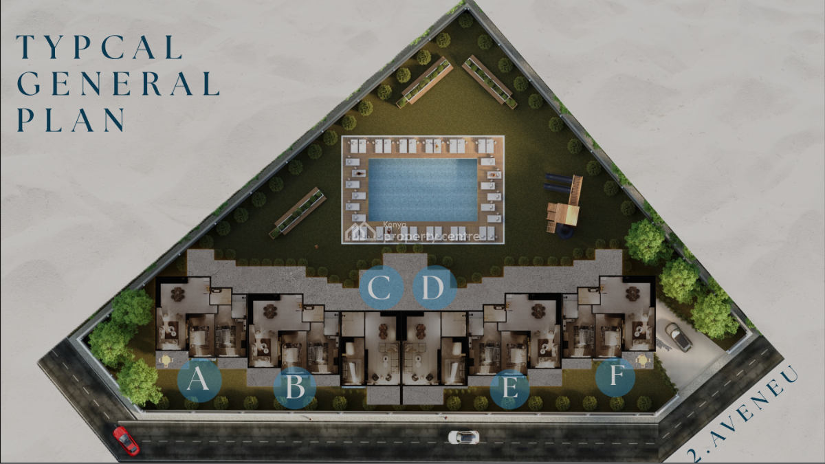 Modern & Spacious 2 Bedrooms Close to The Beach, Nyali, Mombasa, Apartment for Sale