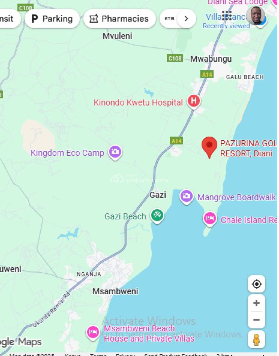 6 Bedroom Villa, Diani, Ukunda, Kwale, Townhouse for Sale