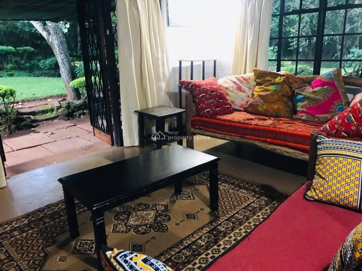 1 Bedroom Furnished, Hardy Area, Karen, Nairobi, Detached Bungalow for Rent