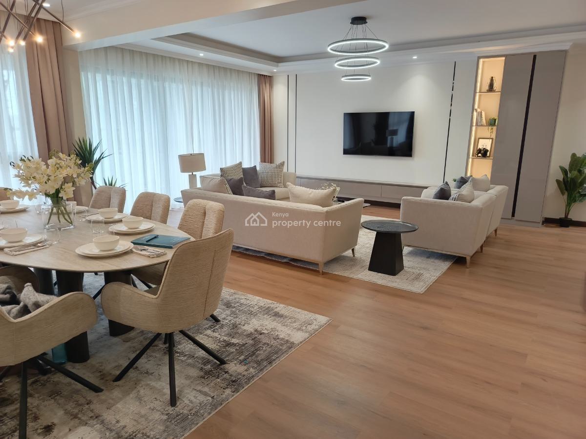 a Luxury Spacious 3 Bedroom All Ensuite Plus Dsq, Kileleshwa, Nairobi, Apartment for Sale